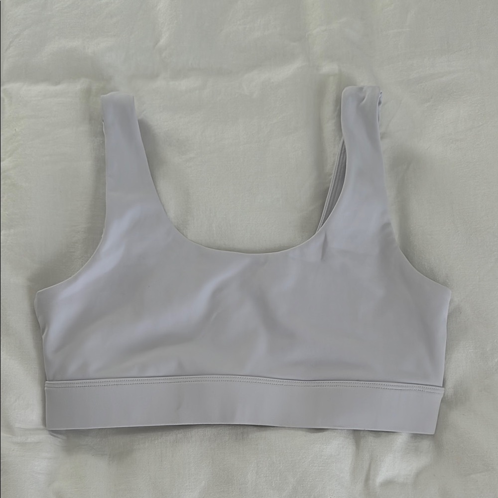 Women's Sports Bra White